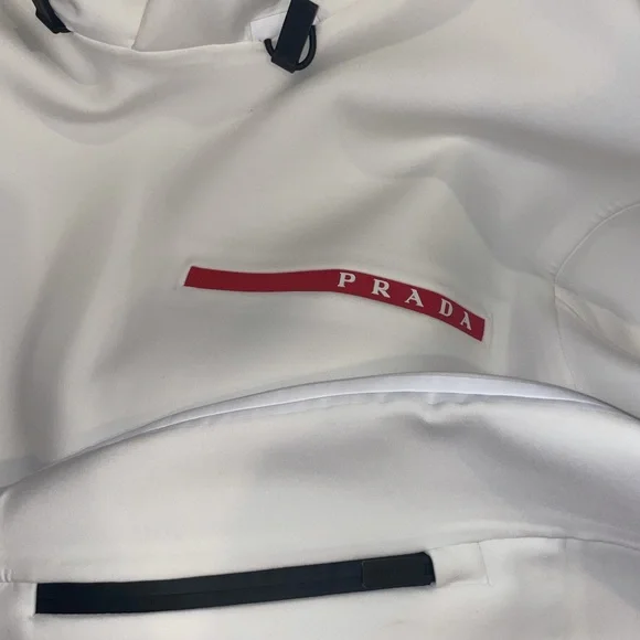 PRADA LOGO HOODIE NEW - Picture 3 of 6